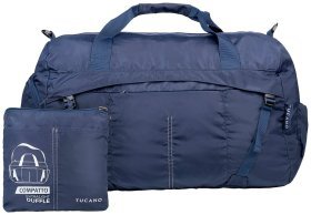 Сумка розкладна дорожня Tucano Eco Compatto XL, синя