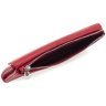 Длинный женский кошелек из натуральной кожи в ярком красном цвете ST Leather 73830 - 5