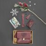 Жіночий подарунковий набір з вінтажній шкіри (сумка, Картхолдер, браслет, брелок) BlankNote (12351) - 2