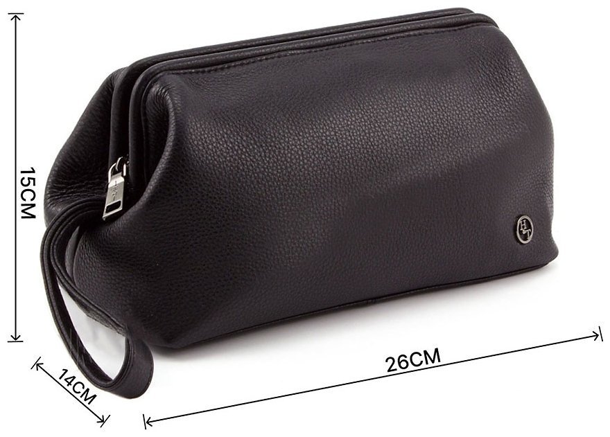 Мужской несессер из натуральной кожи H.T Leather Collection (18774) modnotak фото №3