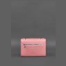Розовая сумка-кроссбоди из натуральной кожи украинского производства BlankNote Lola (12795) - 5