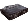 Кожаная сумка под документы или ноутбук горизонтального типа Desisan (810-142) - 5