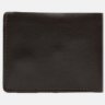 Стильний чоловічий шкіряний гаманець коричневого кольору на магнітах Ricco Grande 65630 - 2