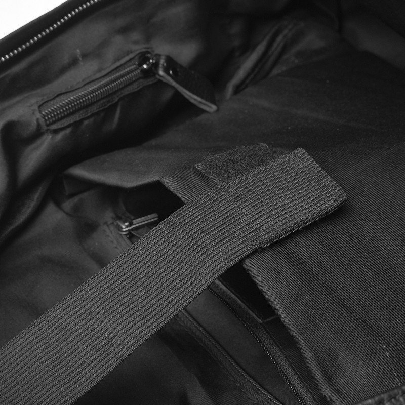 Черный мужской городской рюкзак из кожи флотар Keizer (19233)