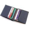Шкіряний жіночий різнокольоровий гаманець компактного розміру ST Leather 1767230 - 6