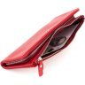 Кожаный женский кошелек-клатч красного цвета на две молнии ST Leather 1767430 - 6