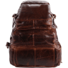 Шкіряний рюкзак-трансформер 2 в 1 коричневого кольору Vintage (20207) - 5