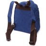 Синій текстильний рюкзак для середнього розміру міста Vintage 2422244 - 2