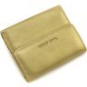 Золотий жіночий гаманець невеликого розміру з натуральної шкіри Marco Coverna 68630 - 3