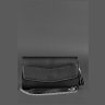 Женская черная сумка из натуральной кожи на пояс или через плечо BlankNote Элис 78829 - 3