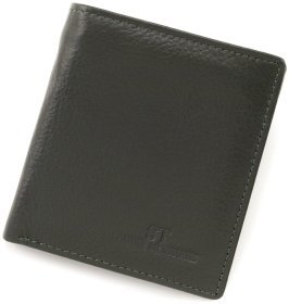 Маленький жіночий гаманець з магнітною застібкою ST Leather 90831 зеленого кольору