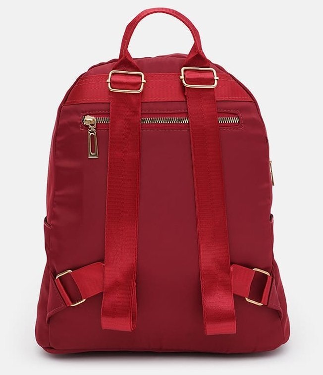 Красный женский стеганый рюкзак из текстиля Monsen 71831