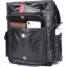 Вместительный функциональный рюкзак черного цвета VINTAGE STYLE (14967) - 6