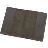 Кожаная обложка для паспорта из гладкой кожи с тиснением карты Leather Collection 103331 (Темно-коричневая) фото №5 Кожаная обложка для паспорта из гладкой кожи с тиснением карты Leather Collection 103331 (Темно-коричневая) modnotak фото - 5