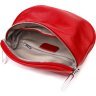 Женская сумка через плечо из натуральной кожи красного цвета Vintage (2422081) - 4
