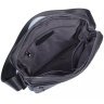 Классическая мужская черная сумка из натуральной кожи через плечо Tiding Bag (15808) фото №2 Классическая мужская черная сумка из натуральной кожи через плечо Tiding Bag (15808) modnotak фото - 2
