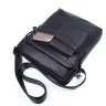 Классическая мужская черная сумка из натуральной кожи через плечо Tiding Bag (15808) фото №3 Классическая мужская черная сумка из натуральной кожи через плечо Tiding Bag (15808) modnotak фото - 3