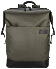 Повсякденний рюкзак зі шкіряними вставками з відділенням для ноутбука до 16" Tucano Modo Premium зелений 103631
