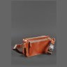 Светло-коричневая сумка на пояс из натуральной кожи BlankNote Dropbag Maxi (12688) - 6