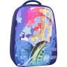 Яскравий текстильний рюкзак для школи на дві блискавки Bagland (54131) - 1