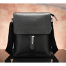 Мужская сумка - планшет кожаная Флотар черного цвета VINTAGE STYLE (20032) - 7