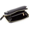 Темно-сірий гаманець з фактурної шкіри італійського виробництва Tony Bellucci (10797) - 2