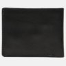 Мужской кожаный кошелек черного цвета с фиксацией на магниты Ricco Grande 65631 - 2