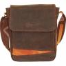 Мужская коричневая сумка среднего размера VATTO (11673) - 1