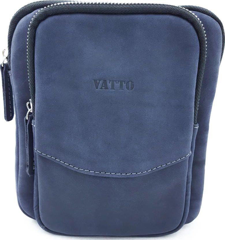 Чоловіча наплечная сумка планшет з матової шкіри Крейзі VATTO (11872)