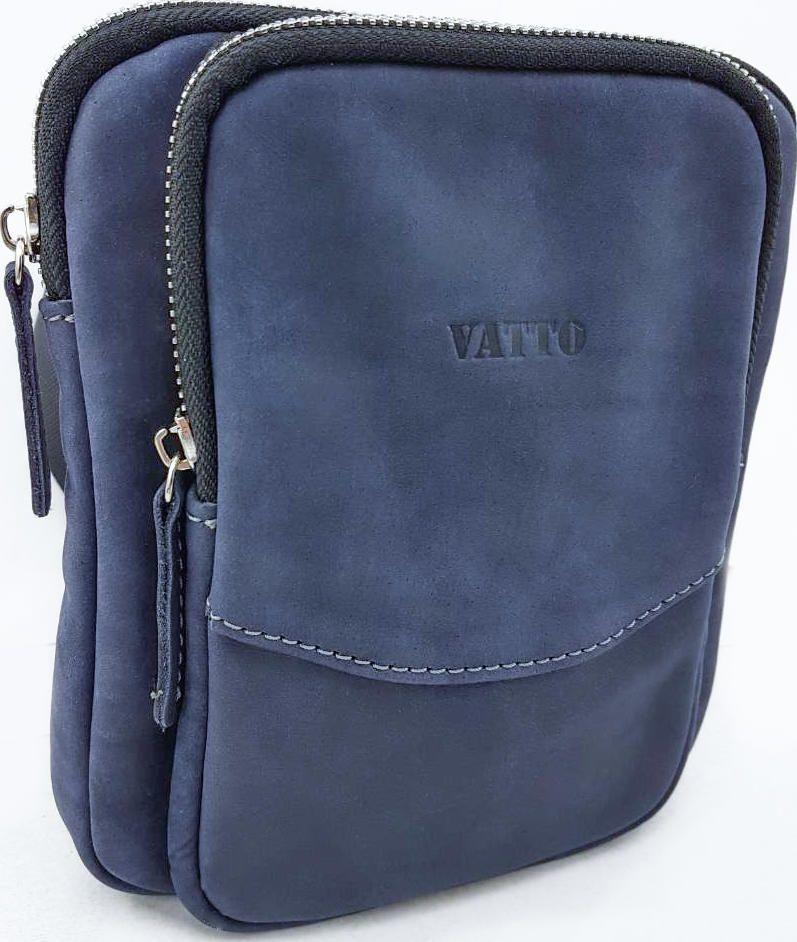Чоловіча наплечная сумка планшет з матової шкіри Крейзі VATTO (11872)