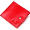 Червоний жіночий гаманець компактного розміру на кнопці SHVIGEL (2416215) - 1