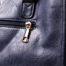 Деловая сумка для женщин из качественного кожзама с ручками Vintage синего цвета 96931 фото №10 Деловая сумка для женщин из качественного кожзама с ручками Vintage синего цвета 96931 modnotak фото - 10