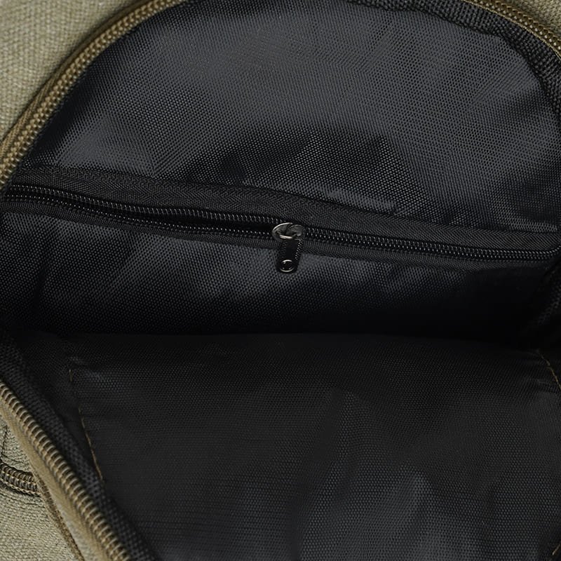 Зелена чоловіча тактична сумка-слінг із текстилю Monsen (22163)