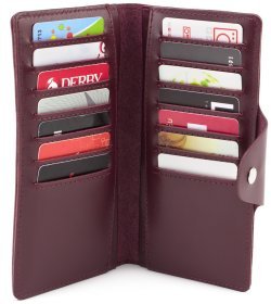 Стильный кожаный купюрник ручной работы ST Leather (16395)