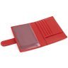 Кожаная обложка для паспорта и карточек ST Leather 97731 красного цвета фото №4 Кожаная обложка для паспорта и карточек ST Leather 97731 красного цвета modnotak фото - 4