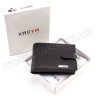 Чорний шкіряний гаманець оригінального стилю KARYA (0949-45) - 8