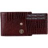Мужской кожаный кошелек под фактуру кроко со съемным блоком для карт Hammonds Flycatcher HF502 коричневого цвета 108031 фото №2 Мужской кожаный кошелек под фактуру кроко со съемным блоком для карт Hammonds Flycatcher HF502 коричневого цвета 108031 modnotak фото - 2