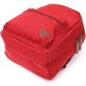 Бордовый женский рюкзак среднего размера из текстиля Vintage 2422245 - 3