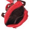 Бордовый женский рюкзак среднего размера из текстиля Vintage 2422245 - 4