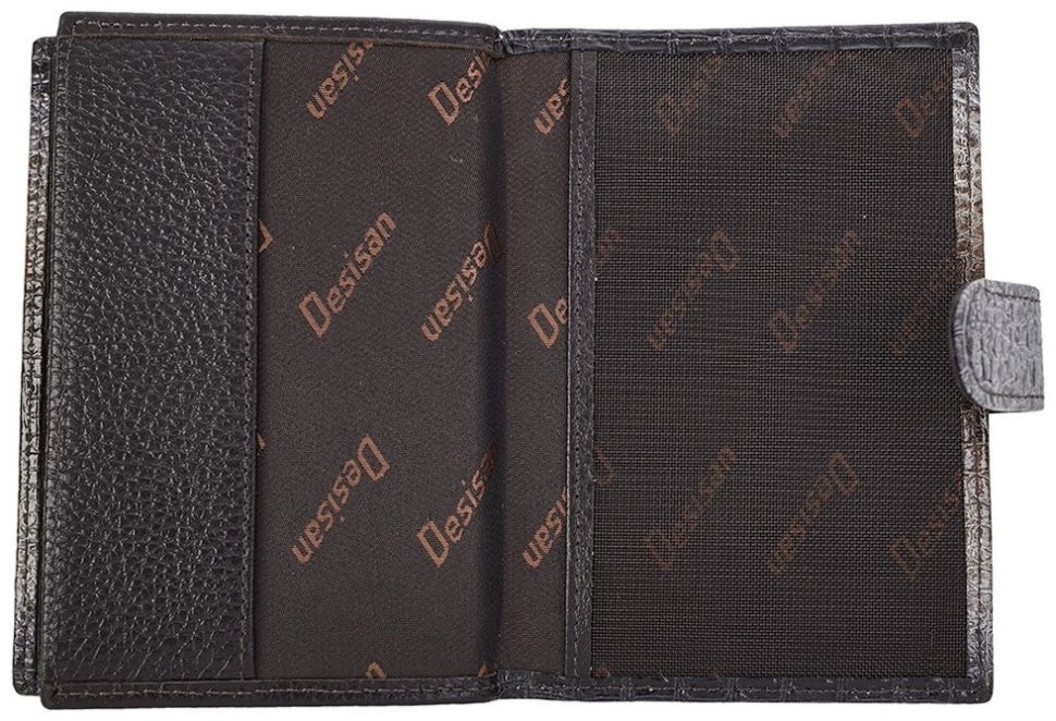 Женская обложка из лакированной кожи под крокодила для паспорта и автодокументов Desisan 80832 modnotak фото №4