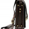 Стильная кожаная мужская сумка коллекции Старинная Италия (10027) - 5