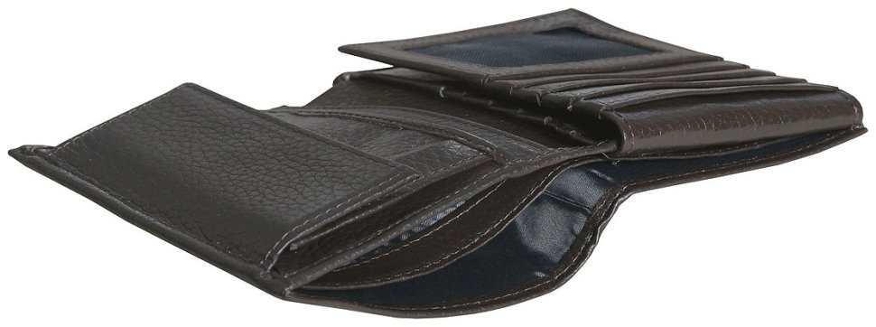 Чоловіче портмоне з натуральної шкіри 55F Vip Collection, коричневе фото №5 Чоловіче портмоне з натуральної шкіри 55F Vip Collection, коричневе modnotak фото №5