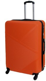 Оранжевый большой чемодан Miami Beach из ABS-пластика Vip Collection 102432
