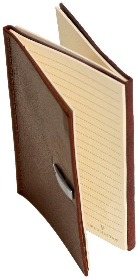 Кожаный блокнот Platinum в коньячном цвете Vip Collection 102532 фото №3 Кожаный блокнот Platinum в коньячном цвете Vip Collection 102532 modnotak фото №3