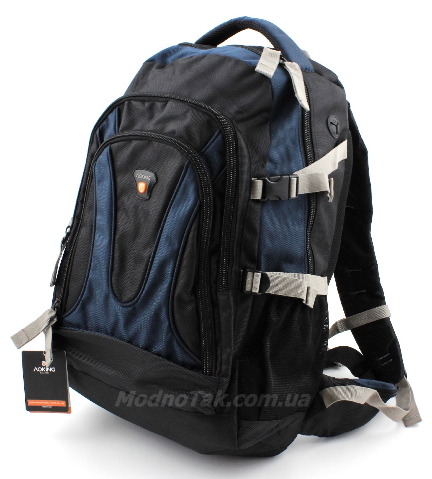 Повсякденний рюкзак для міста та подорожей синього кольору AOKING (10106)