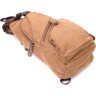 Текстильная мужская сумка-рюкзак через плечо с USB кабелем Vintage (2421222) - 3
