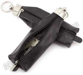Кожаная ключница на молнии (гладкая кожа) ST Leather (41021) - 2