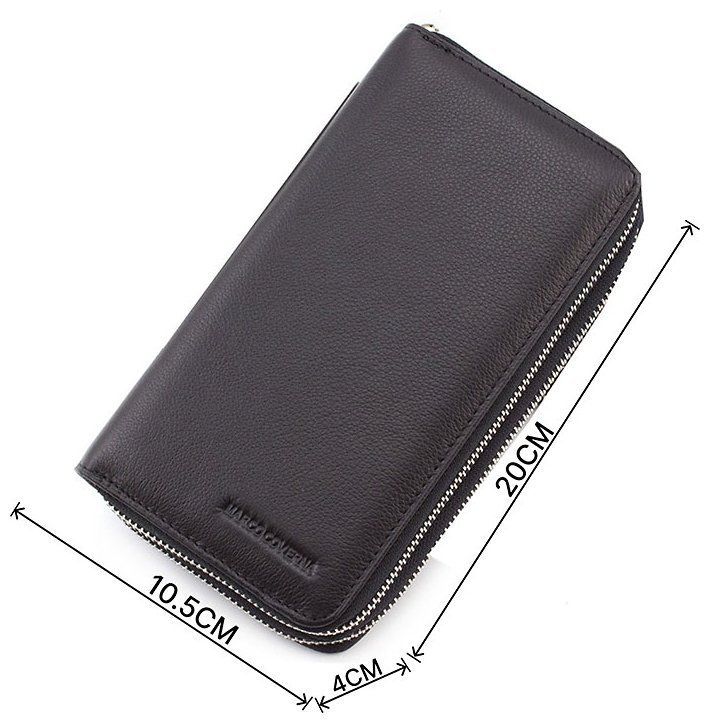 Шкіряний молодіжний клатч на дві блискавки Marco Coverna (10479) фото №3 Шкіряний молодіжний клатч на дві блискавки Marco Coverna (10479) modnotak фото №3