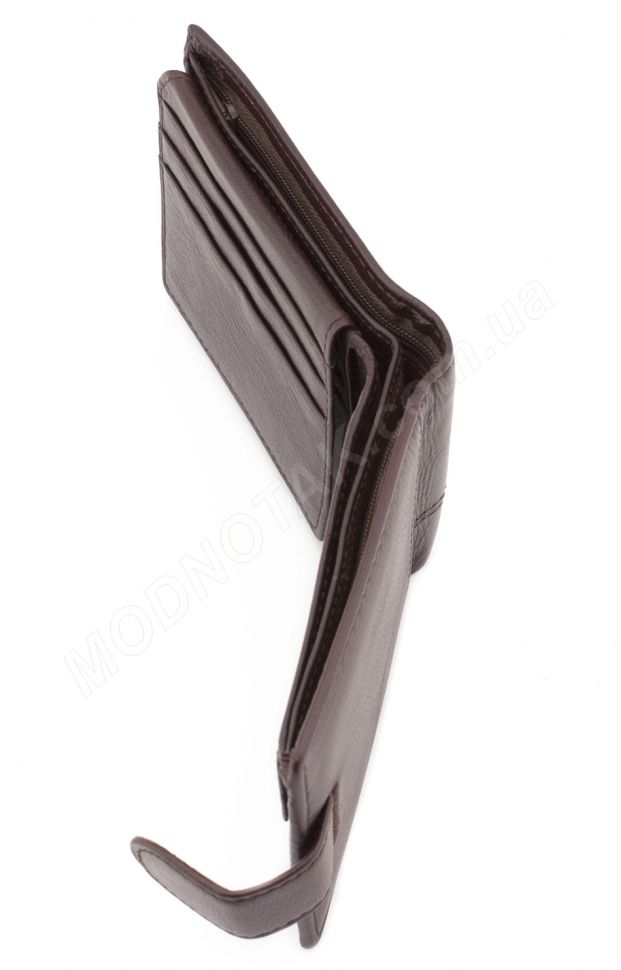 Класичне чоловіче шкіряне портмоне коричневого кольору Tailian (18179)