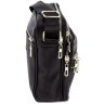 Недорогая кожаная мужская сумка на много карманов Leather Collection (10351) - 3